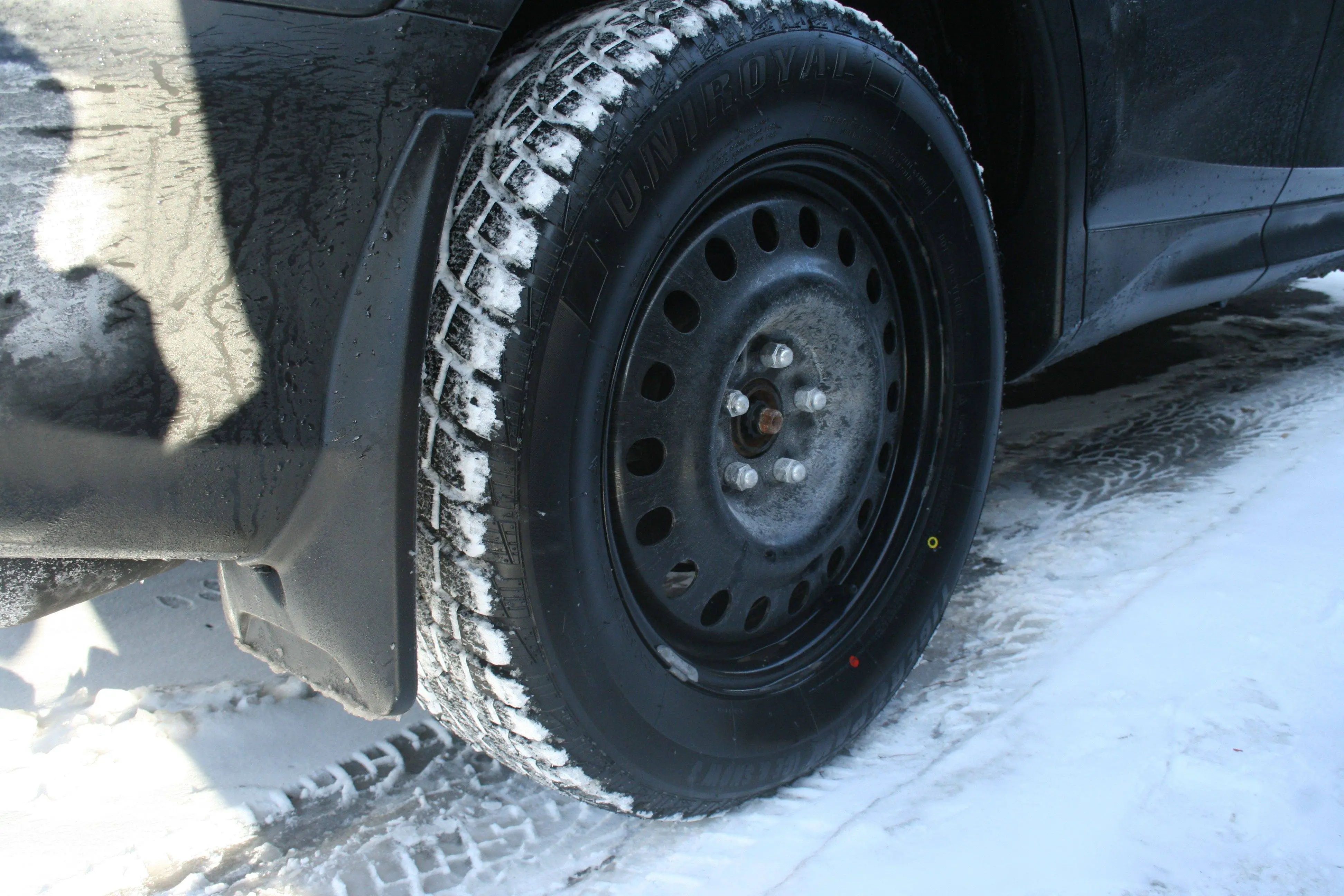 Mud Tires in Snow