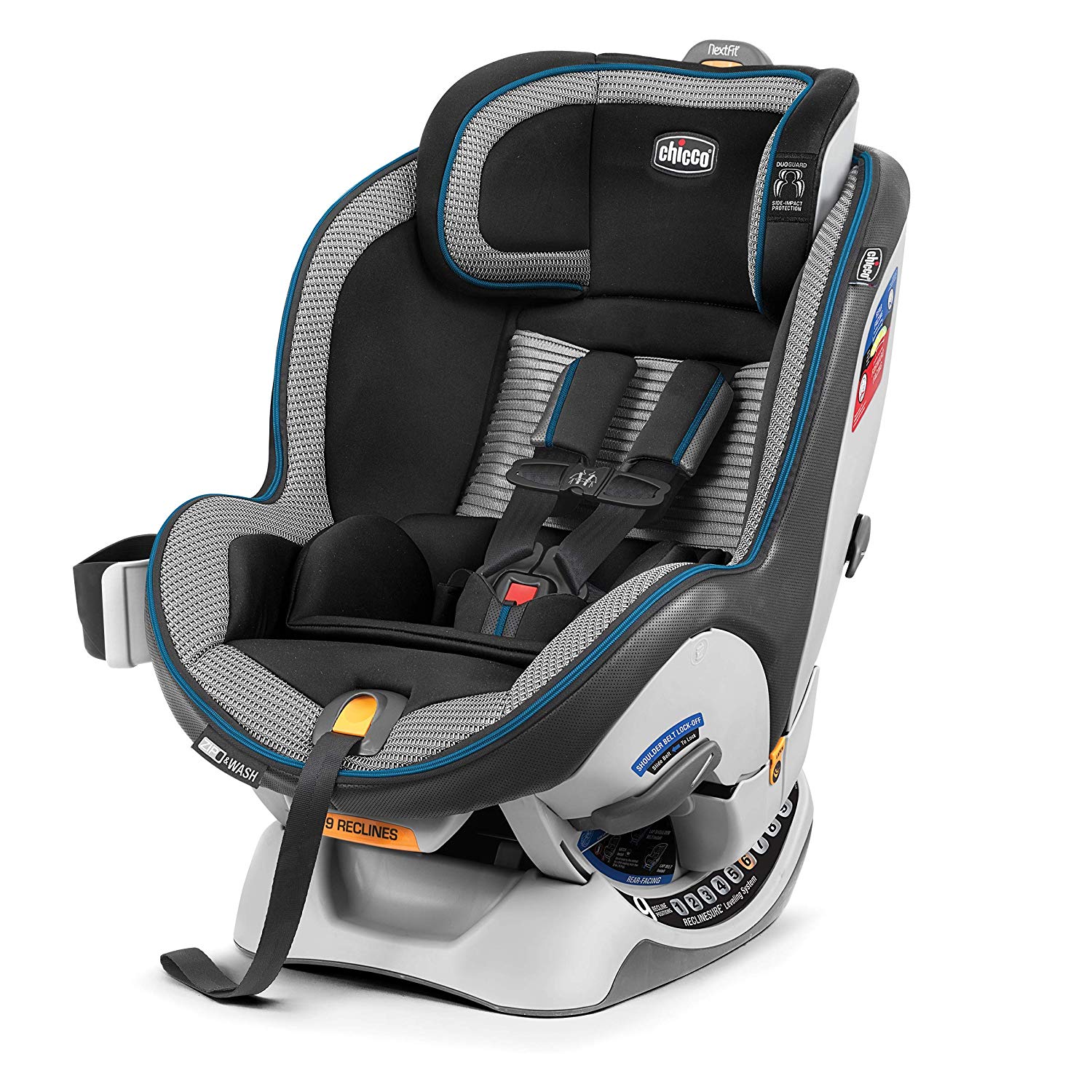 Chicco NextFit Zip Air Convertible Car Seat Azzurro - Auto by Mars