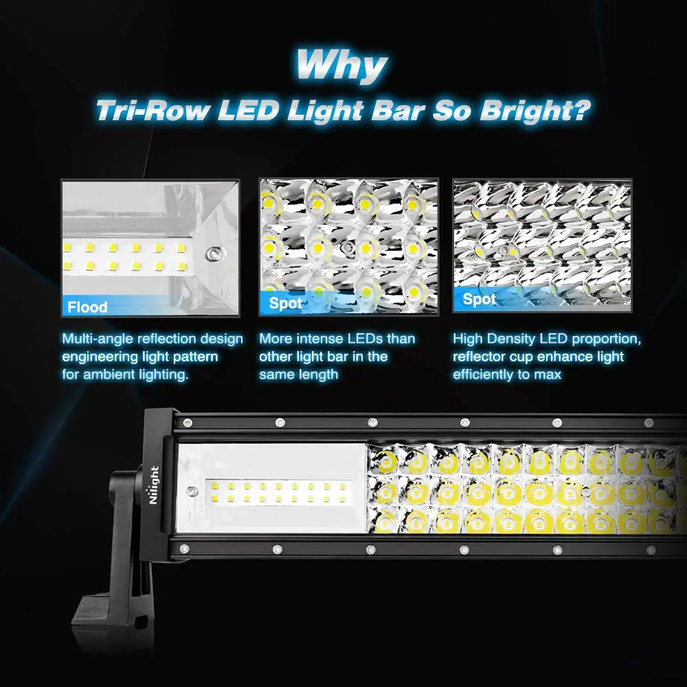 50 Cree LED Light Bar Nilight