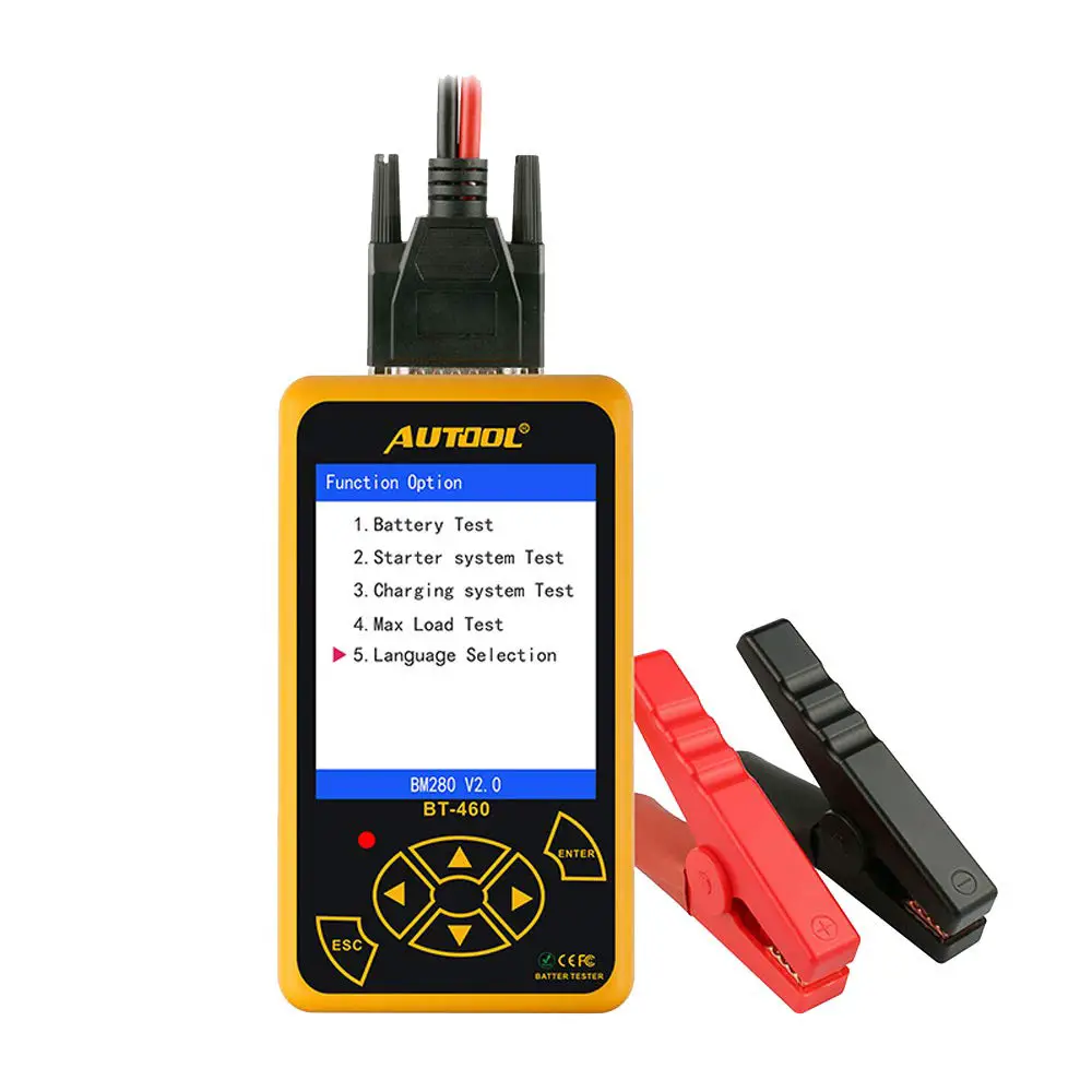 AUTOOL BT-460 Car Battery Tester and Scan Tool