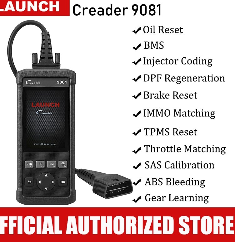 Launch Creader 9081 OBD2 Scanner