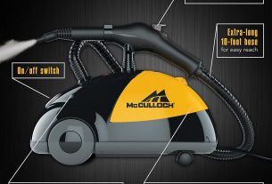 McCulloch MC1275 Heavy-Duty Steam Cleaner