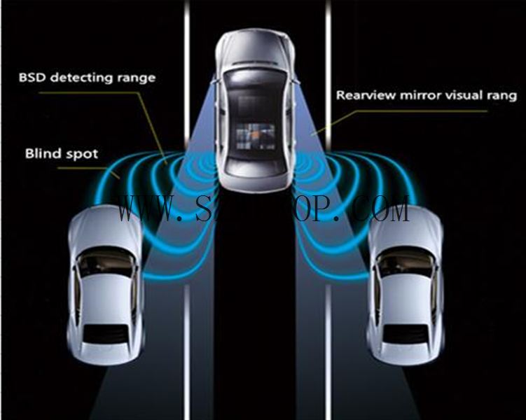 License Plate Blind Spot Detection System