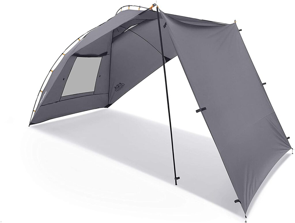 Offroading Car Gear Portable Sun Shade With Privacy Wall