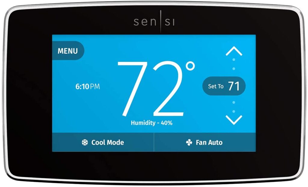 Emerson Thermostats Touch Wi-Fi Smart Thermostat
