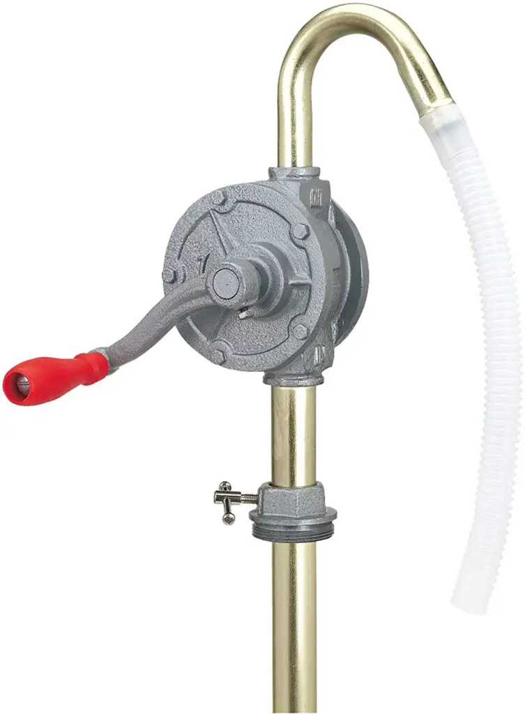 Best Manual Fuel Pump - Lumax LX-1318 Rotary Barrel Pump