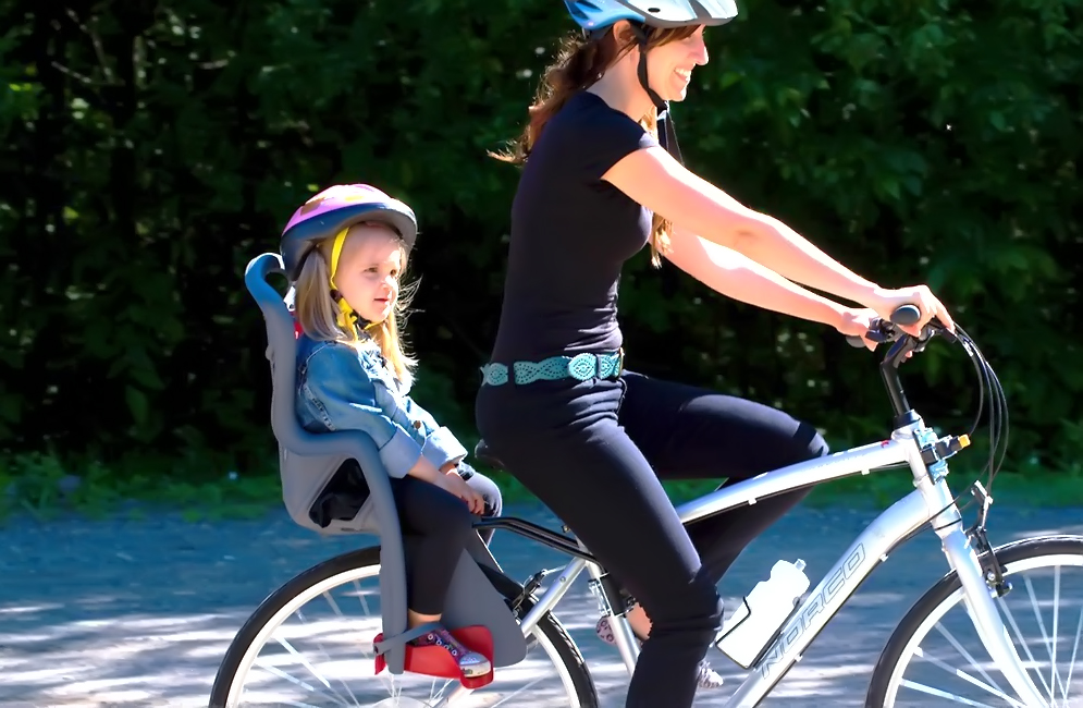 Bicycle Mounted Child Carrier